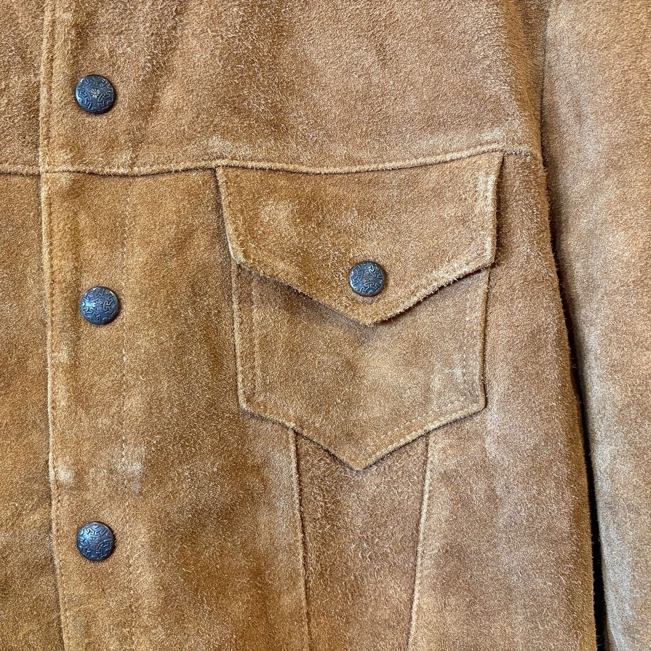 レア】50's イングランド製 L.L.Bean 筆記体黒タグ スエードジャケット