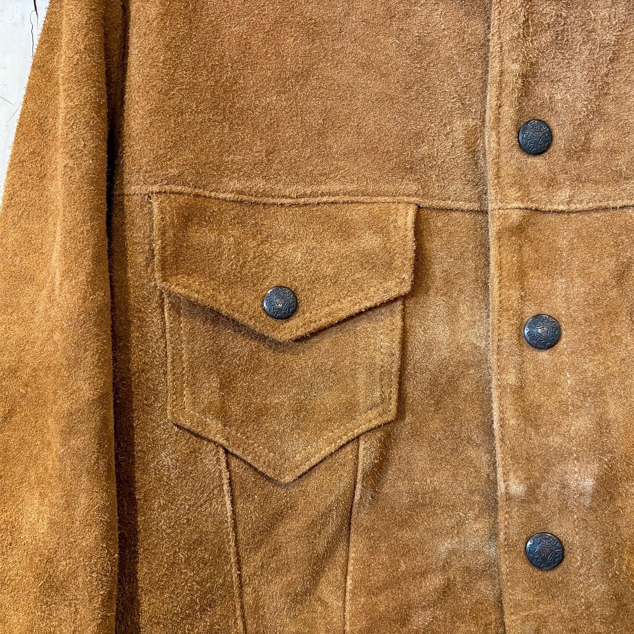 レア】50's イングランド製 L.L.Bean 筆記体黒タグ スエードジャケット