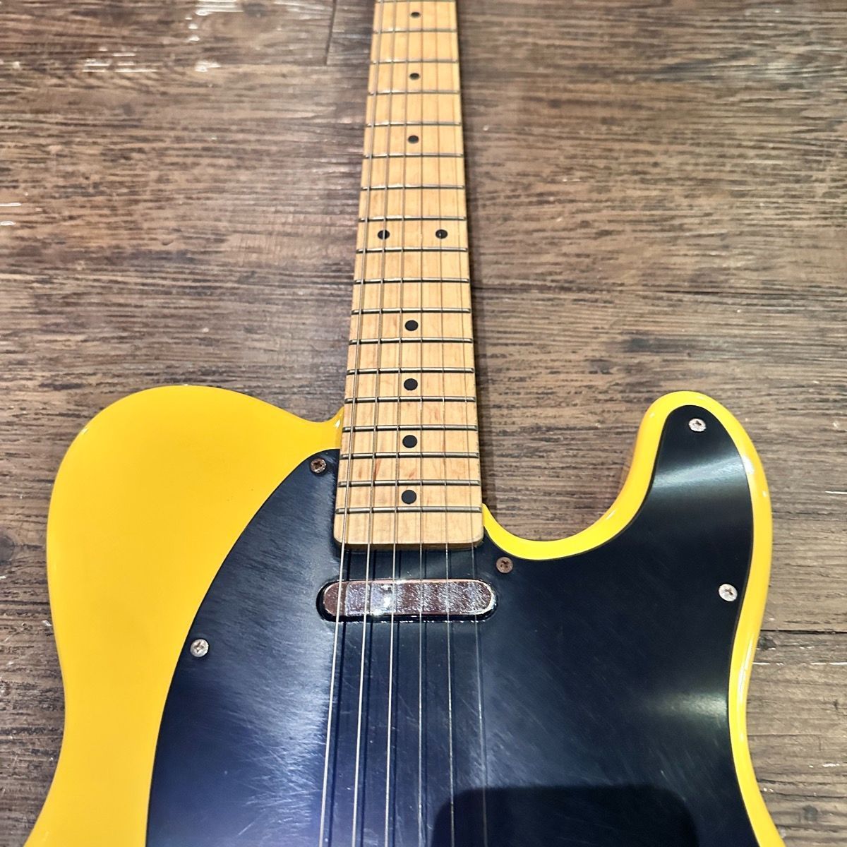 Telecaster Type Yellow Electric Guitar エレキギター テレキャスター