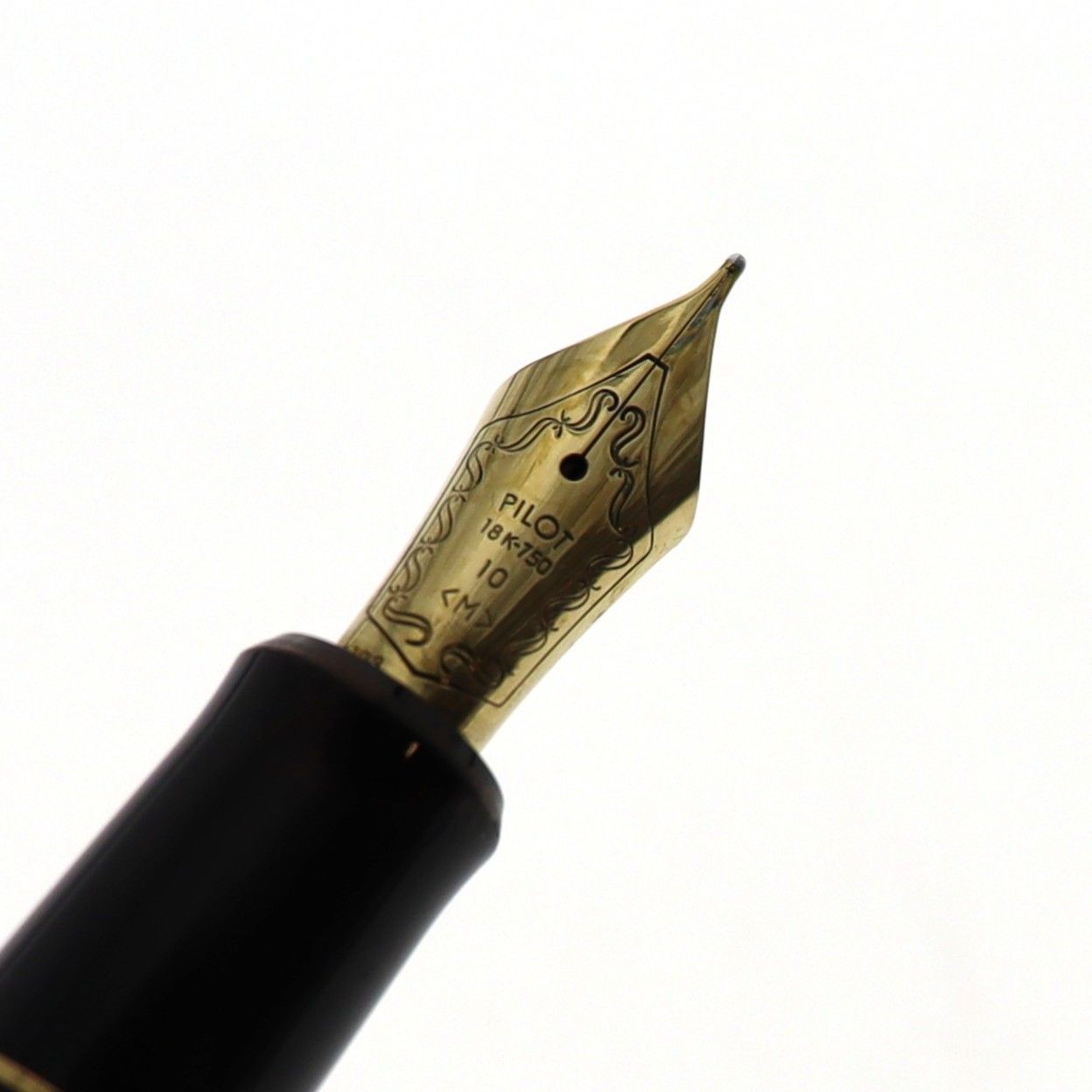 PILOT パイロット カスタム レガンス 万年筆 マーブルブラウン 日本製