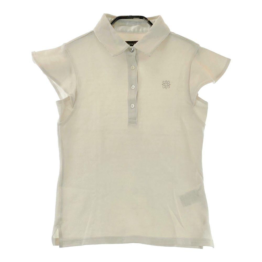 サイズ：S ST ANDREWS セントアンドリュース 袖フリル ラメ糸 半袖