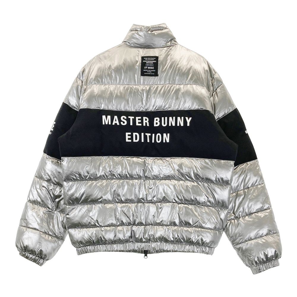サイズ：4 MASTER BUNNY EDITION マスターバニーエディション 2023年モデル 中綿 ジップジャケット  シルバー系 [240101604022] ゴルフウェア メンズ ストスト サイズ：4 MASTER BUNNY EDITION マスターバニーエディション 2023年