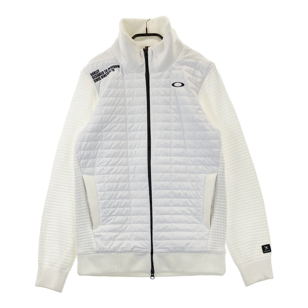サイズ：M OAKLEY オークリー FOA401640 蓄熱 中綿切替 ジップジャケット  ホワイト系 [240101604053] ゴルフウェア メンズ ストスト