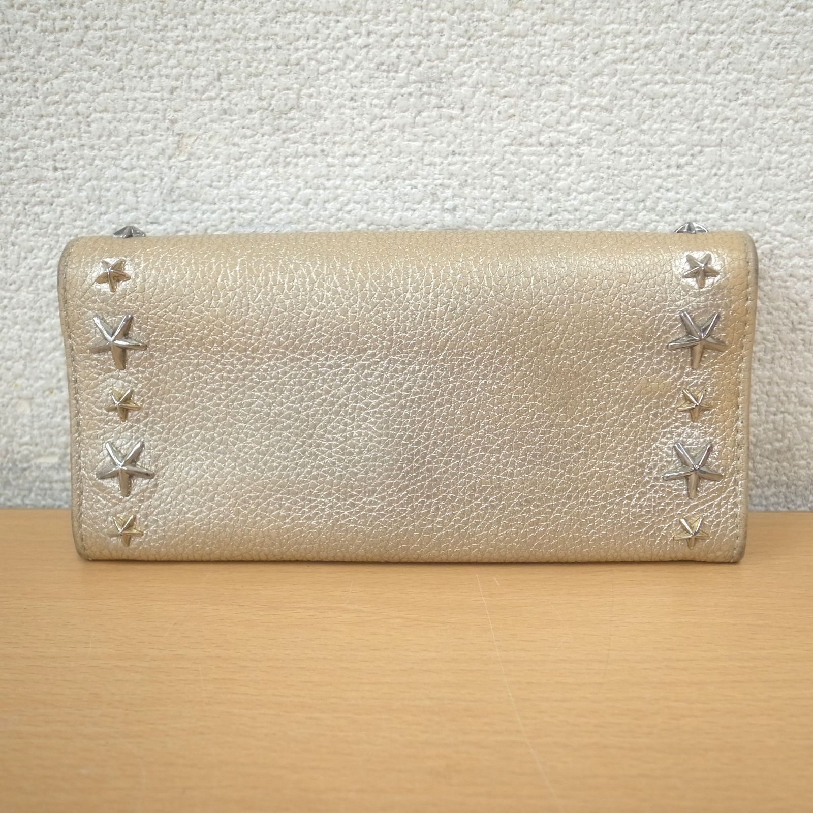 JIMMY CHOO ジミーチュウ NINO UUR ニノ長財布 ロングウォレット 