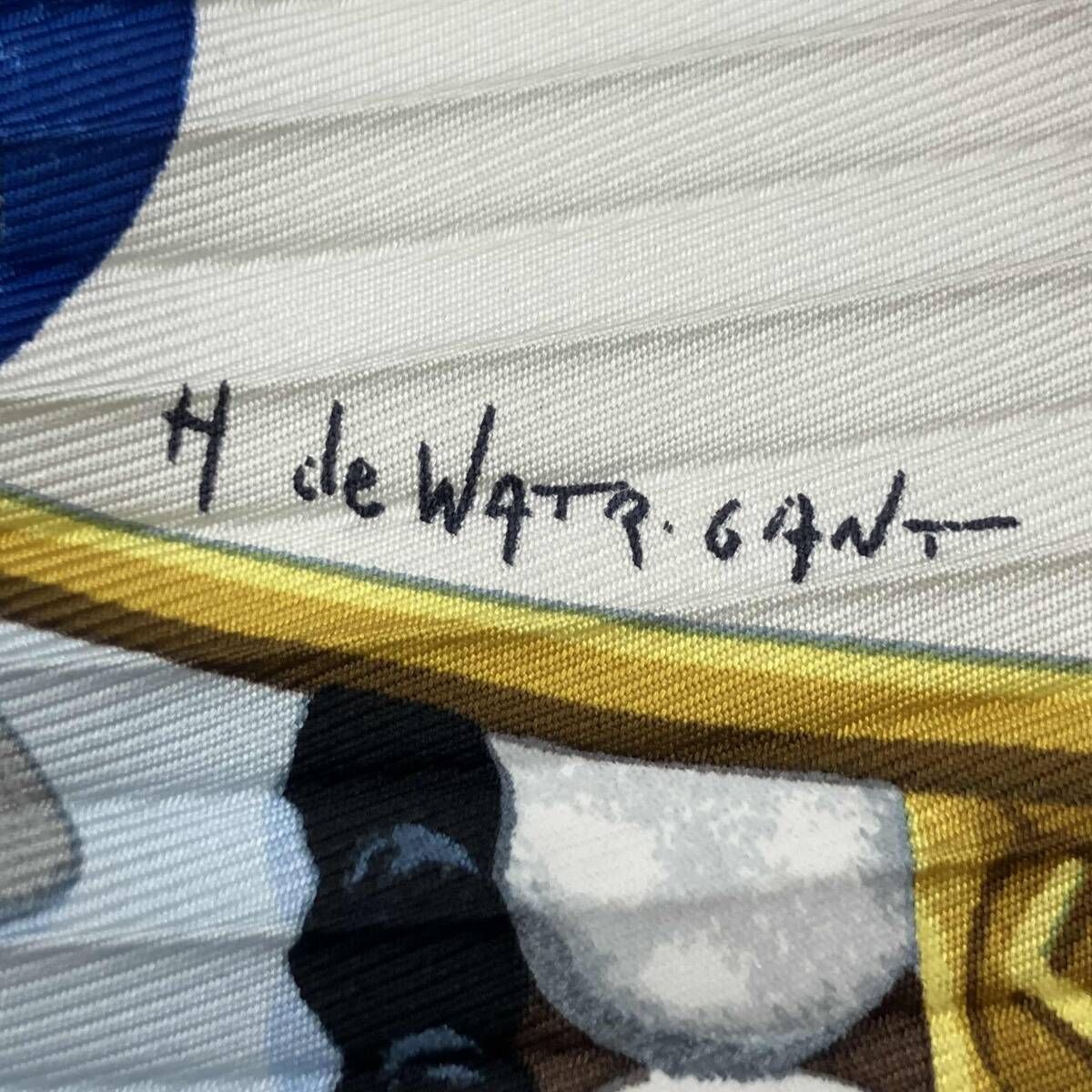 お値下げしましたHERMESプリーツカレスカーフ「PLAZA DE TOROS」 HERMES（エルメス） スカーフ プリーツカレ プリーツ カレ PLAZA DE