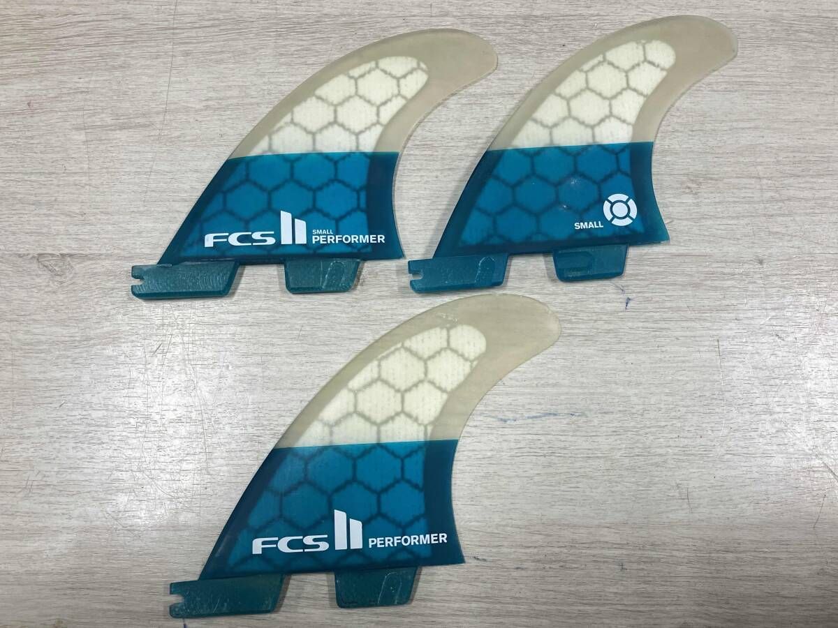 サーフボードフィン FCSⅡ performer SMALL 3枚セット マリン - メルカリ