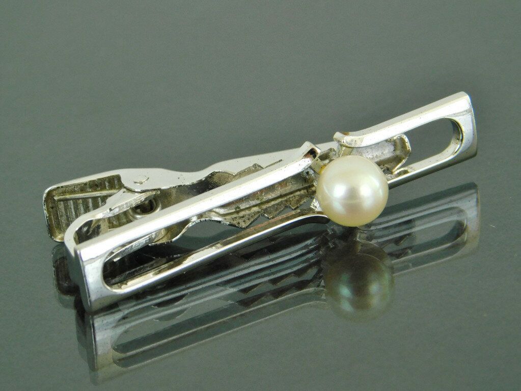 MIKIMOTO ミキモト タイピン シルバー925 パール 6mmアコヤ真珠 rk2343
