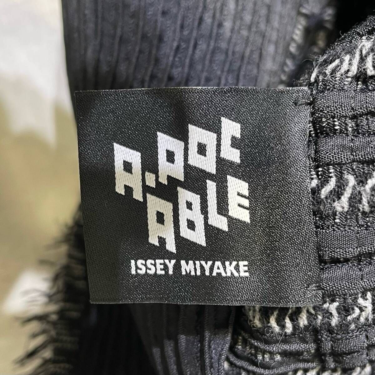 23aw A.POC ABLE ISSEY MIYAKE ニット TYPE-W Steam Stretch AT33FJ503