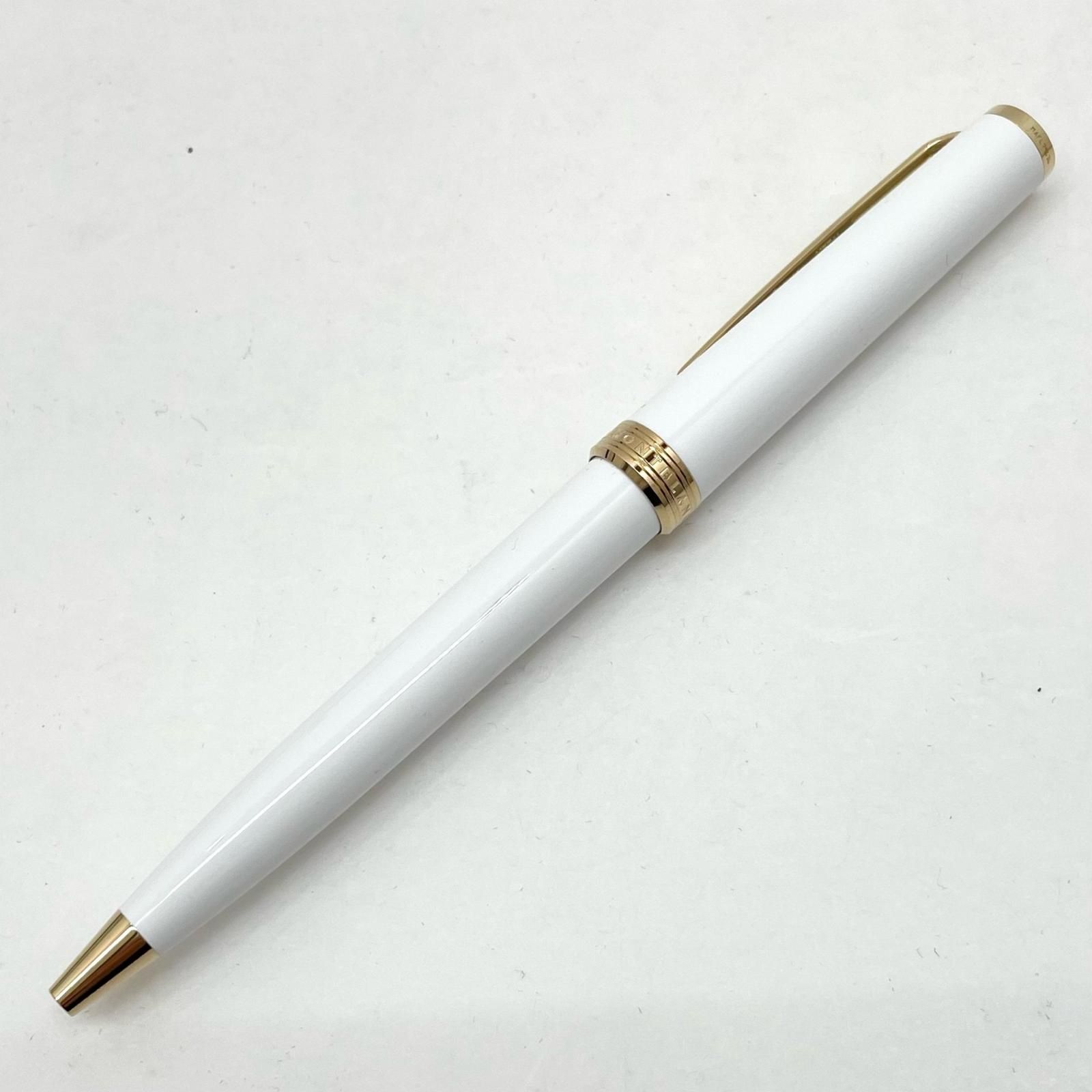 【中古】MONT BLANC | モンブラン PIX　ボールペン ホワイト×ゴールド【尾張小牧店】 MONT BLANC | モンブラン PIX ボールペン ホワイト×ゴールド【尾張小牧