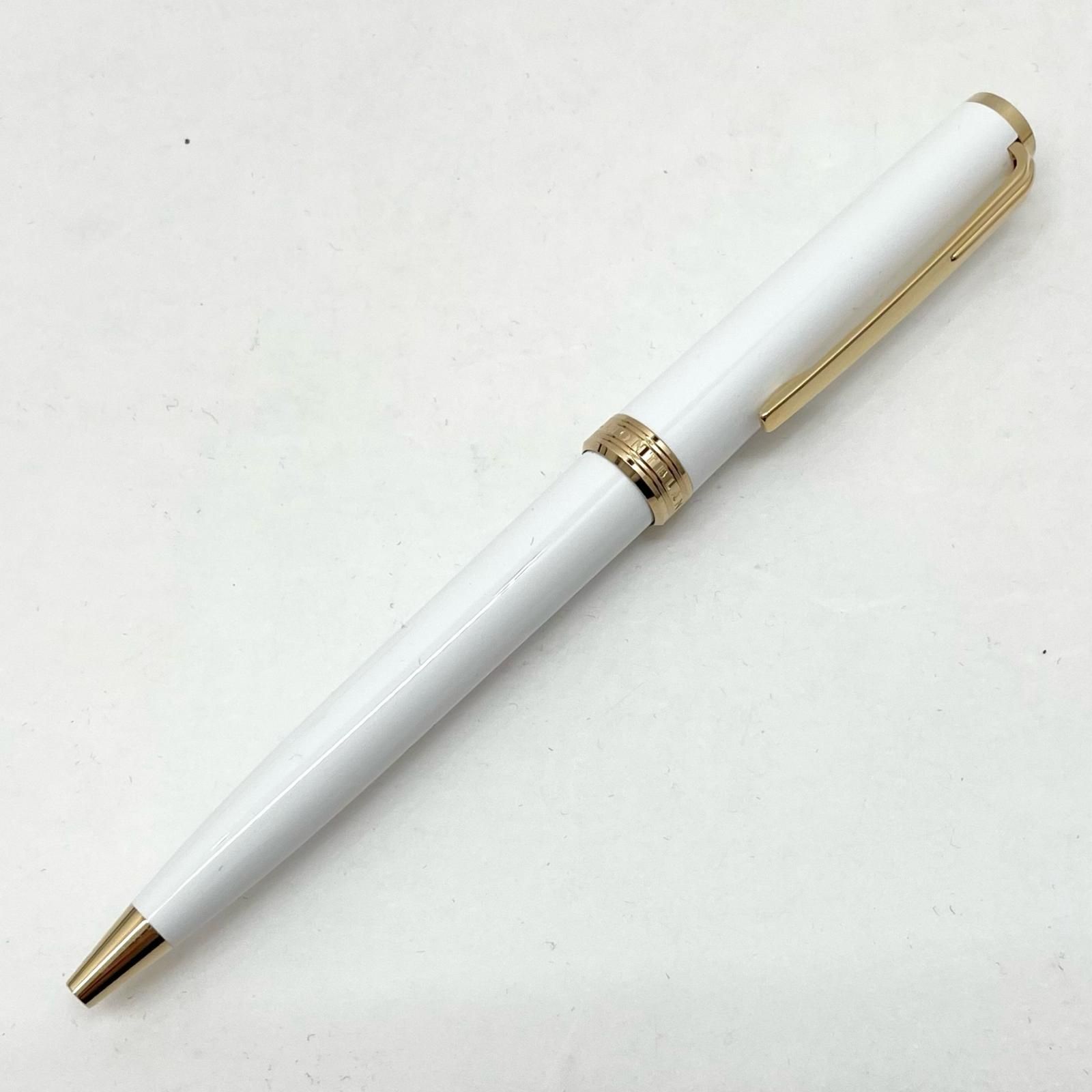 中古】MONT BLANC | モンブラン PIX ボールペン ホワイト×ゴールド