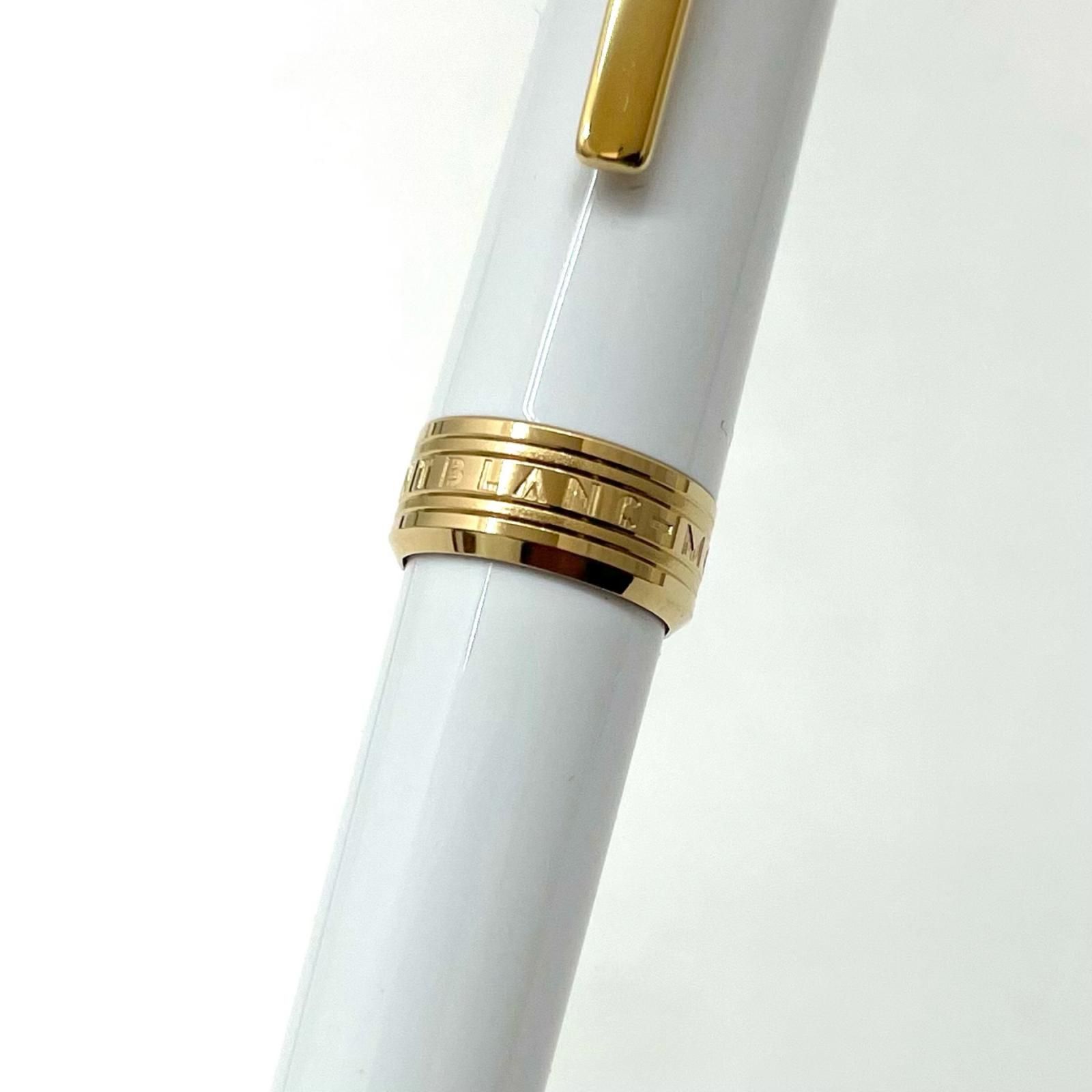 【中古】MONT BLANC | モンブラン PIX　ボールペン ホワイト×ゴールド【尾張小牧店】 MONT BLANC | モンブラン PIX ボールペン ホワイト×ゴールド【尾張小牧