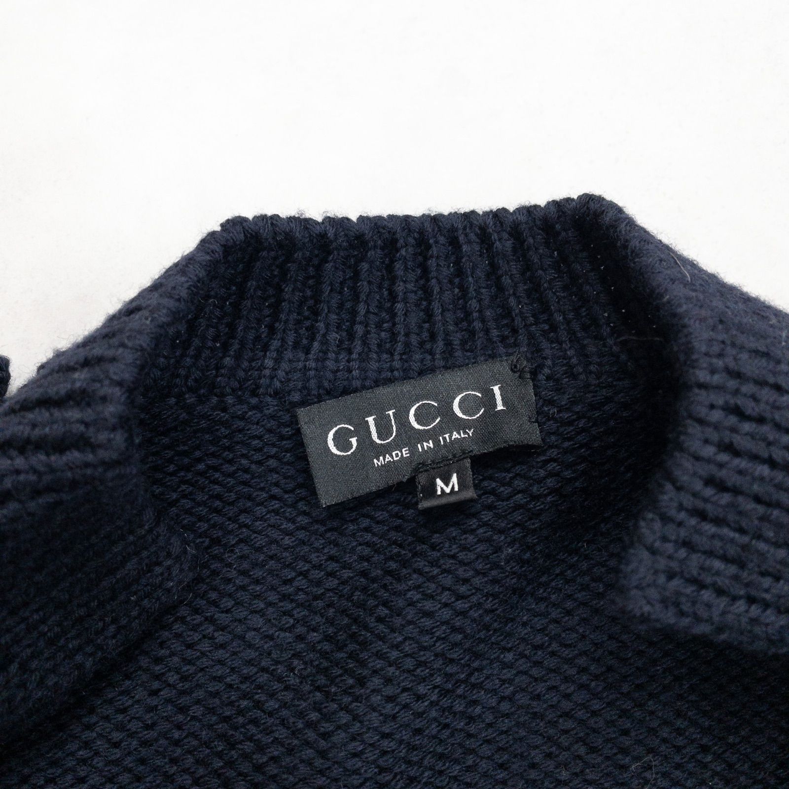 グッチ GUCCI ニット ジャケット カーディガン XS 黒 正規品 ,ご落札 
