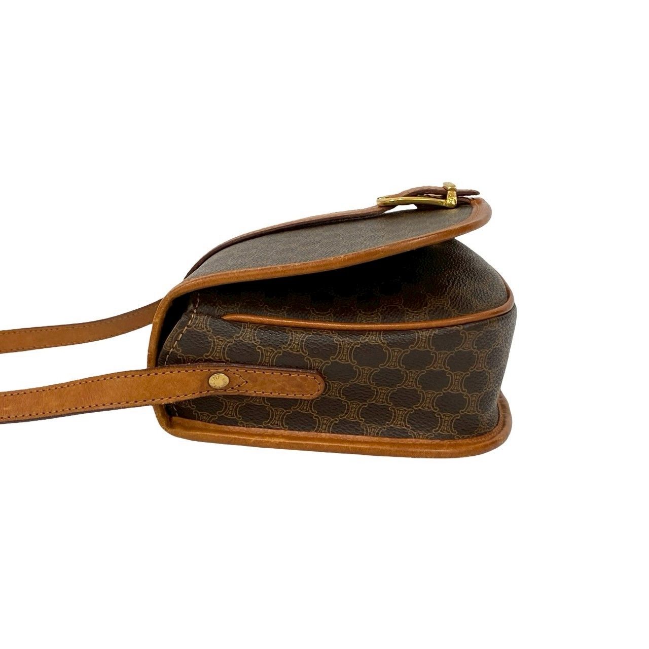 極 美品 CELINE セリーヌ ヴィンテージ マカダム ブラゾン トリオンフ