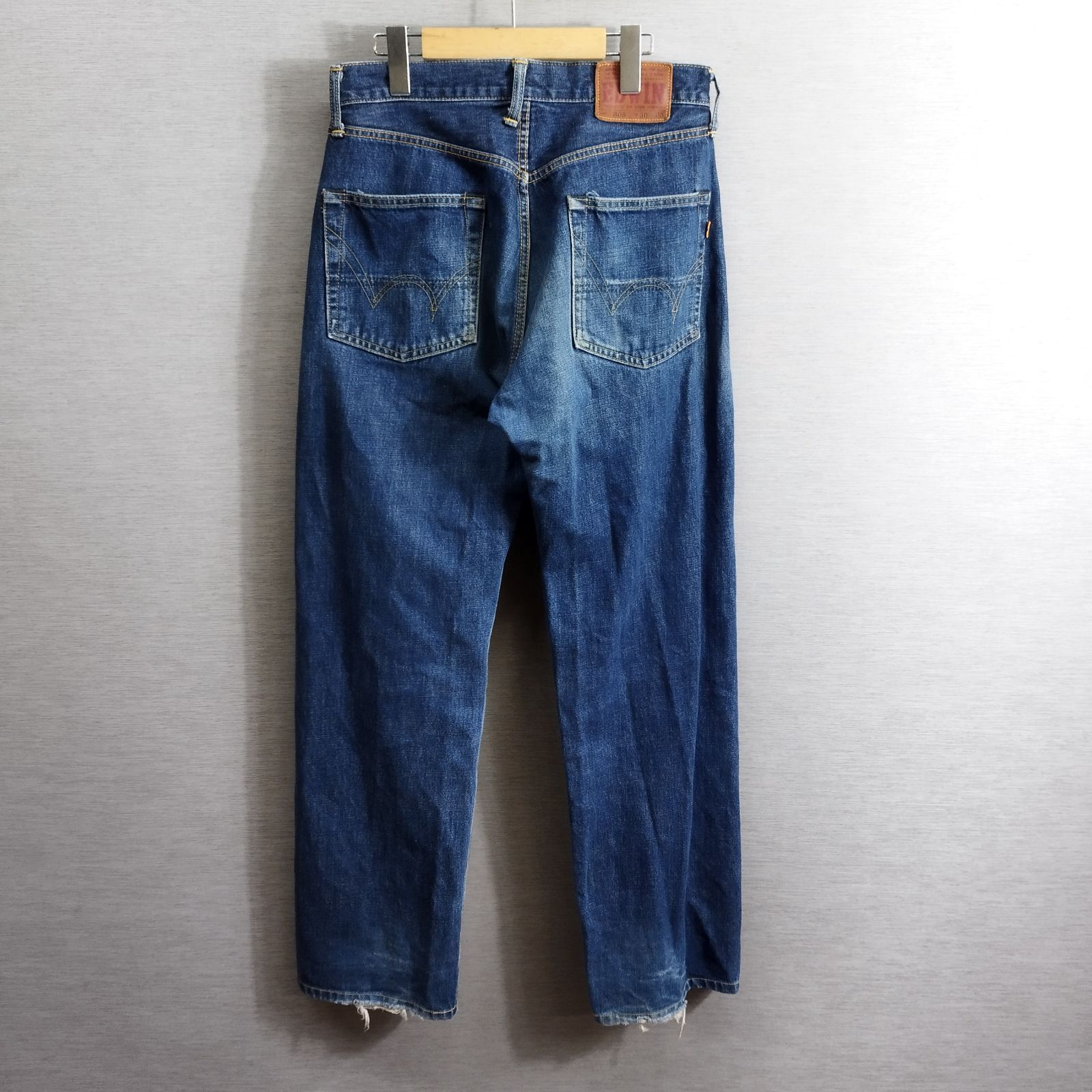 EDWIN 505 エドウィン デニム パンツ ジーンズ ボタンフライ 革パッチ 