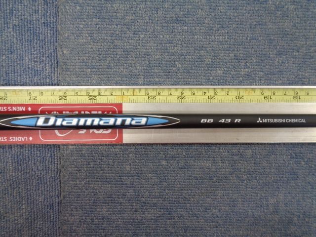 シャフト MITSUBISHI CHEMICAL 三菱ケミカル Diamana BB 43 R ピンスリーブ付き 000159
