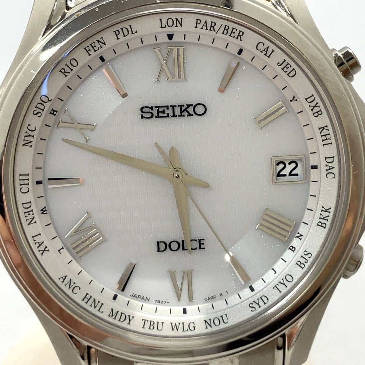 箱・保証書有り】 SEIKO セイコー DOLCE ドルチェ 7B27-0AD0 メンズ