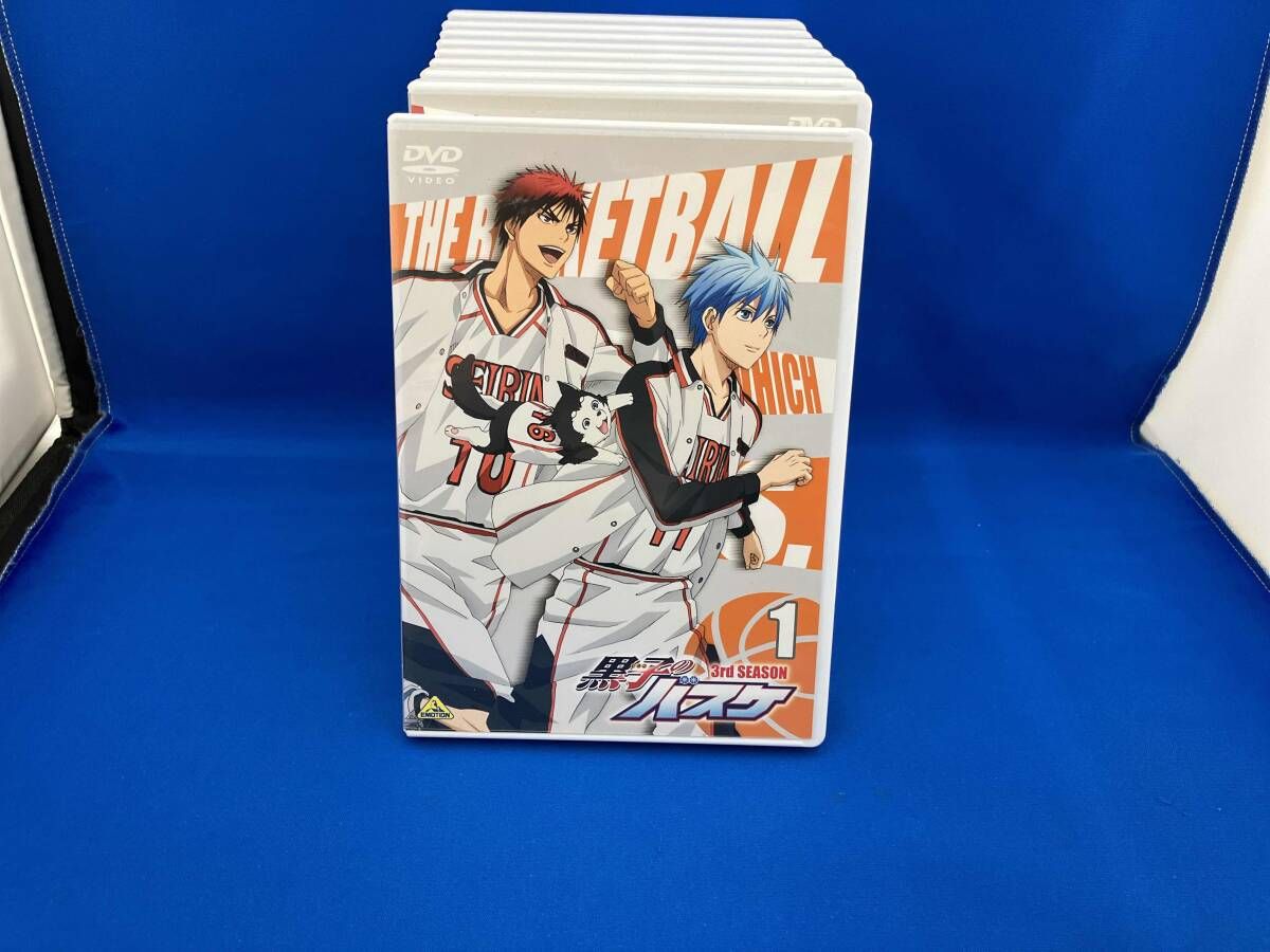 DVD 【※※※】[全9巻セット]黒子のバスケ 3rd SEASON 1~9 特装限定版
