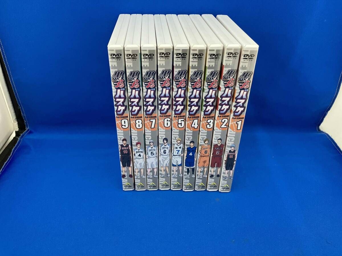 DVD 【※※※】[全9巻セット]黒子のバスケ 3rd SEASON 1~9 特装限定版