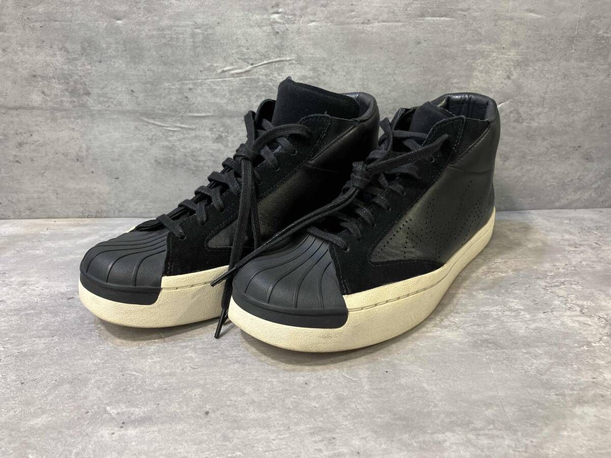 YOHJI YAMAMOTO × adidas スニーカー NAPPA SUEDE SS SK8 MID サイズ27 