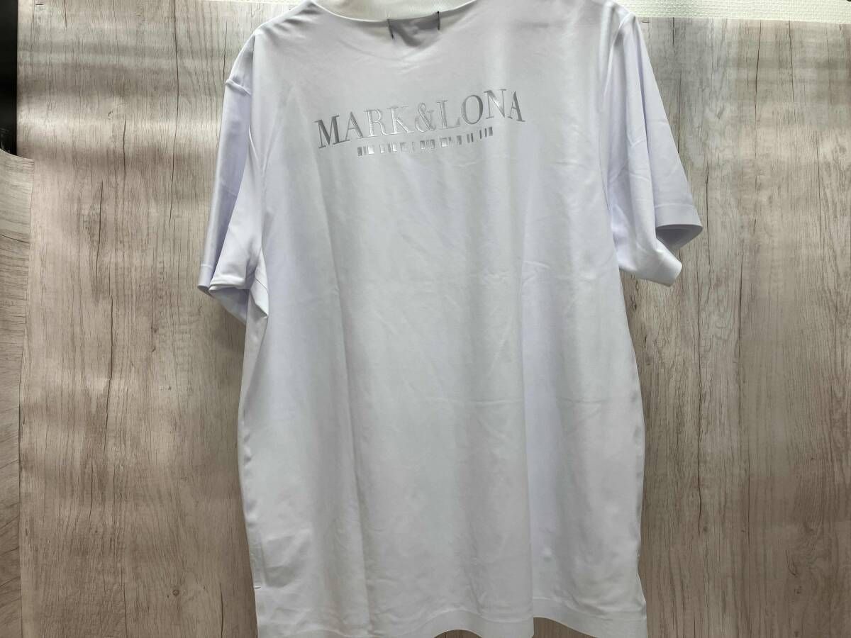 MARK & LONA ゴルフシャツ ホワイト Mサイズ MARK＆LONA マーク