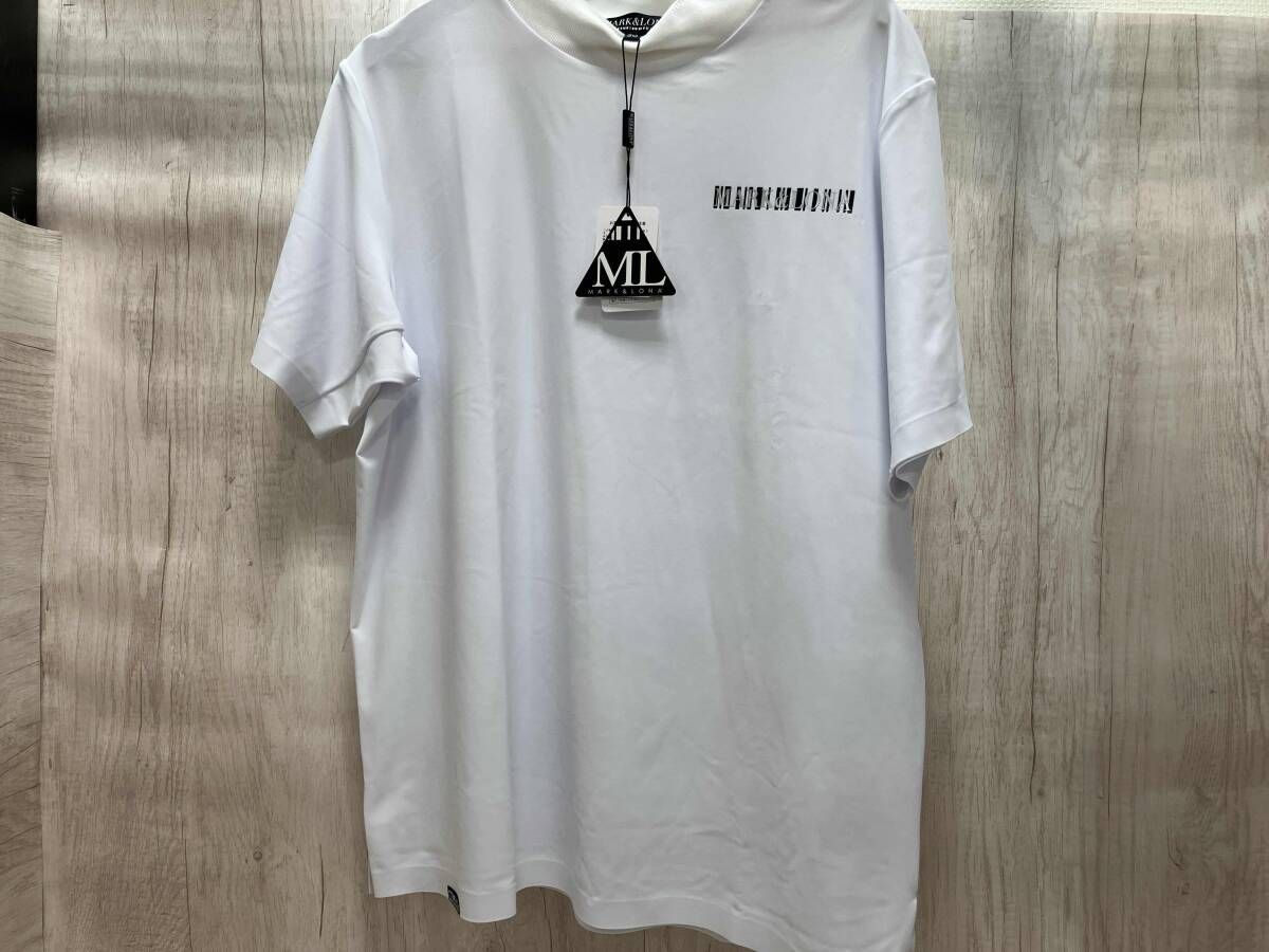 MARK & LONA ゴルフシャツ ホワイト Mサイズ MARK＆LONA マーク