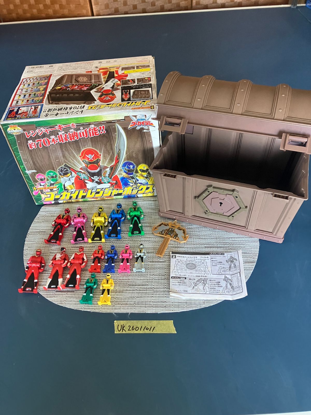 レンジャーキー94本　トレジャーボックス　まとめ 海賊戦隊ゴーカイジャー ゴーカイトレジャーボックス レンジャーキー