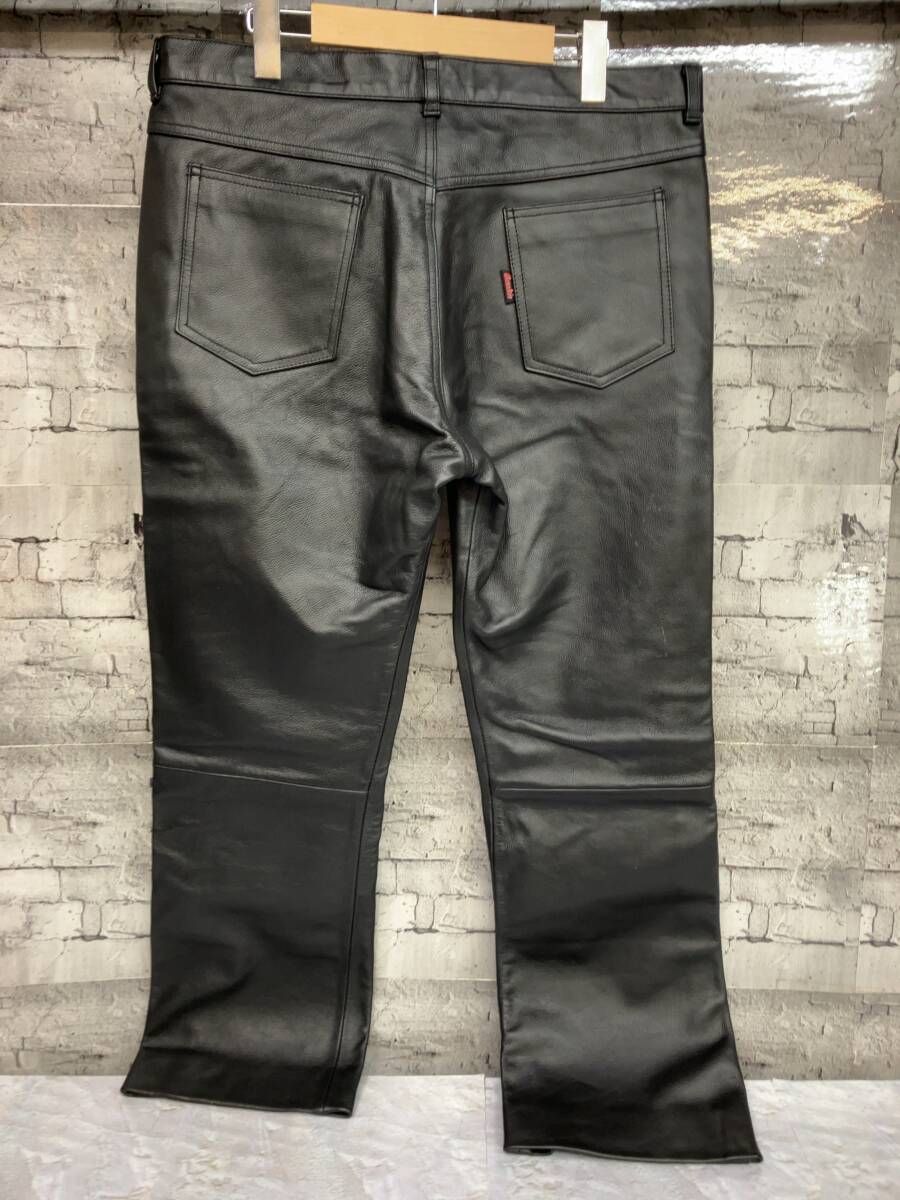 ROOKIE ルーキー レザーパンツ 5ポケット サイズ3L ブラック - メルカリ