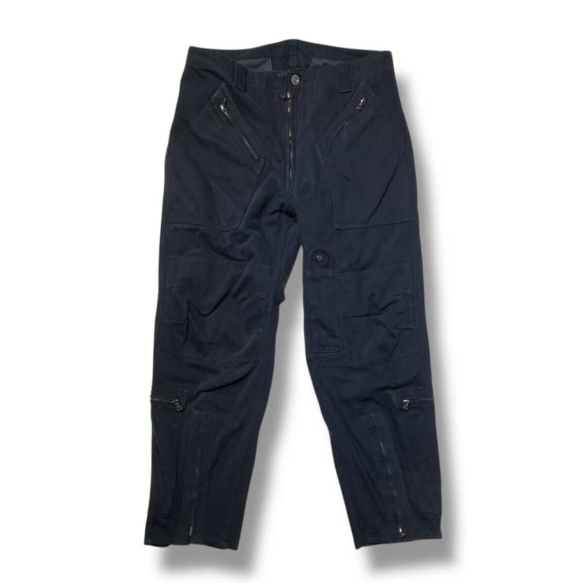 00s Y2K ISAMU KATAYAMA BACKLASH パラシュートカーゴパンツ ブラック