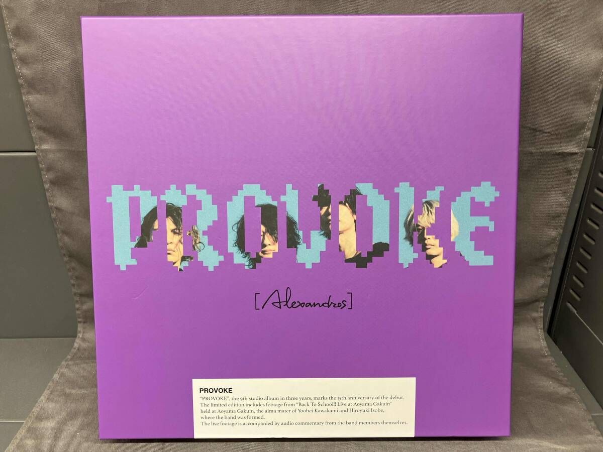 Alexandros] CD PROVOKE(完全生産限定盤)(2CD+2Blu-ray Disc付) - メルカリ