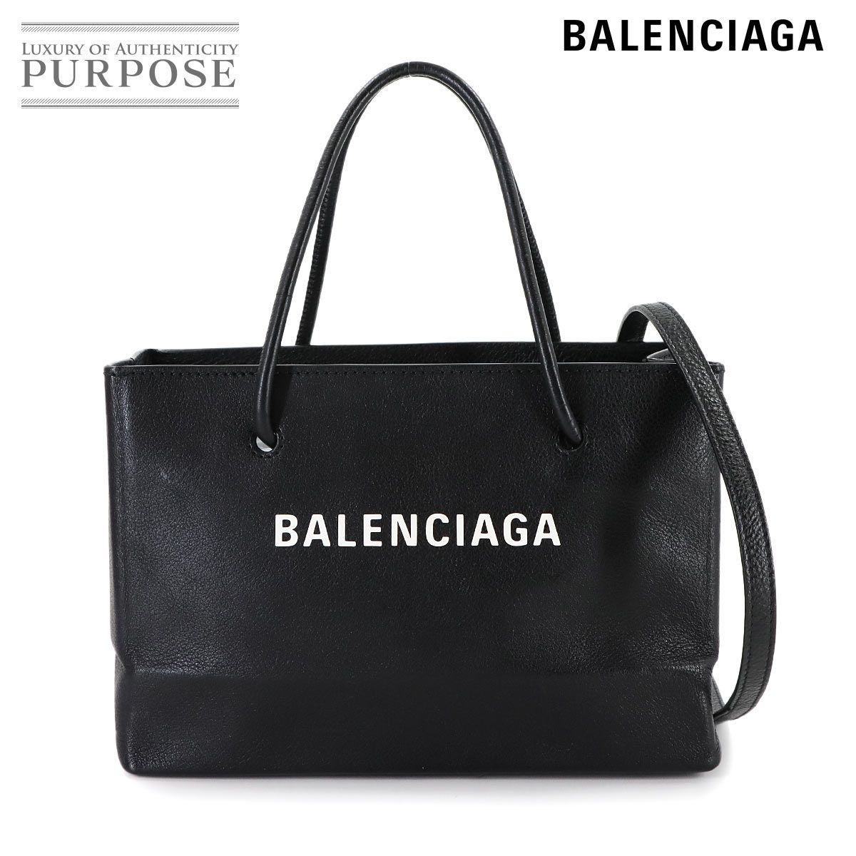 バレンシアガ BALENCIAGA 2way ハンド ショルダー バッグ レザー