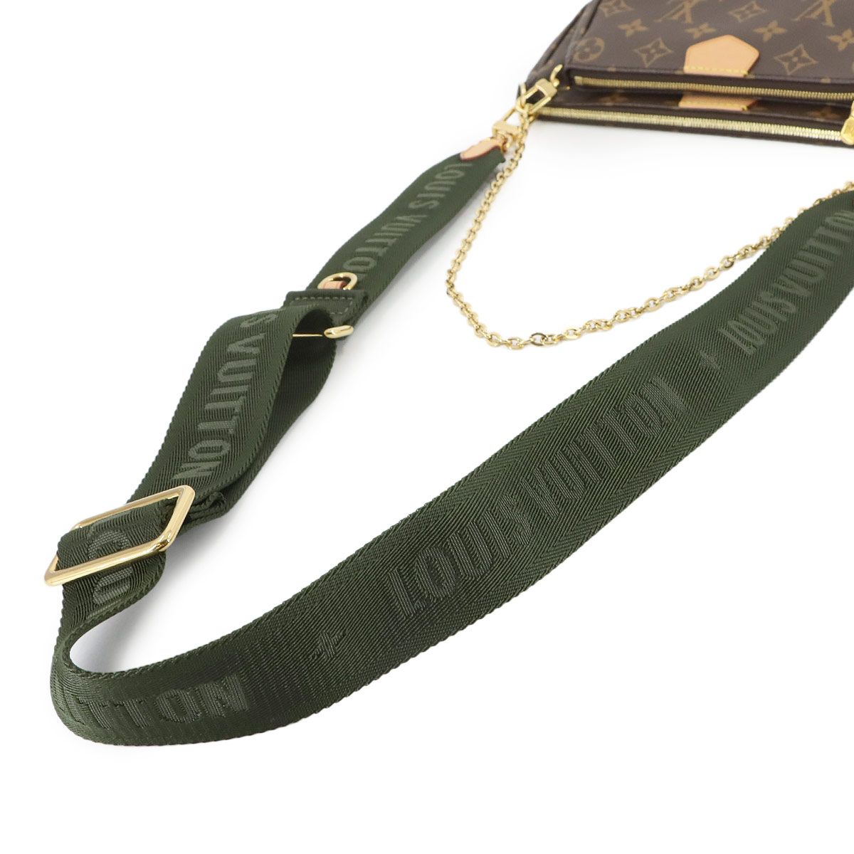 新品同様 ルイ ヴィトン LOUIS VUITTON モノグラム ミュルティ