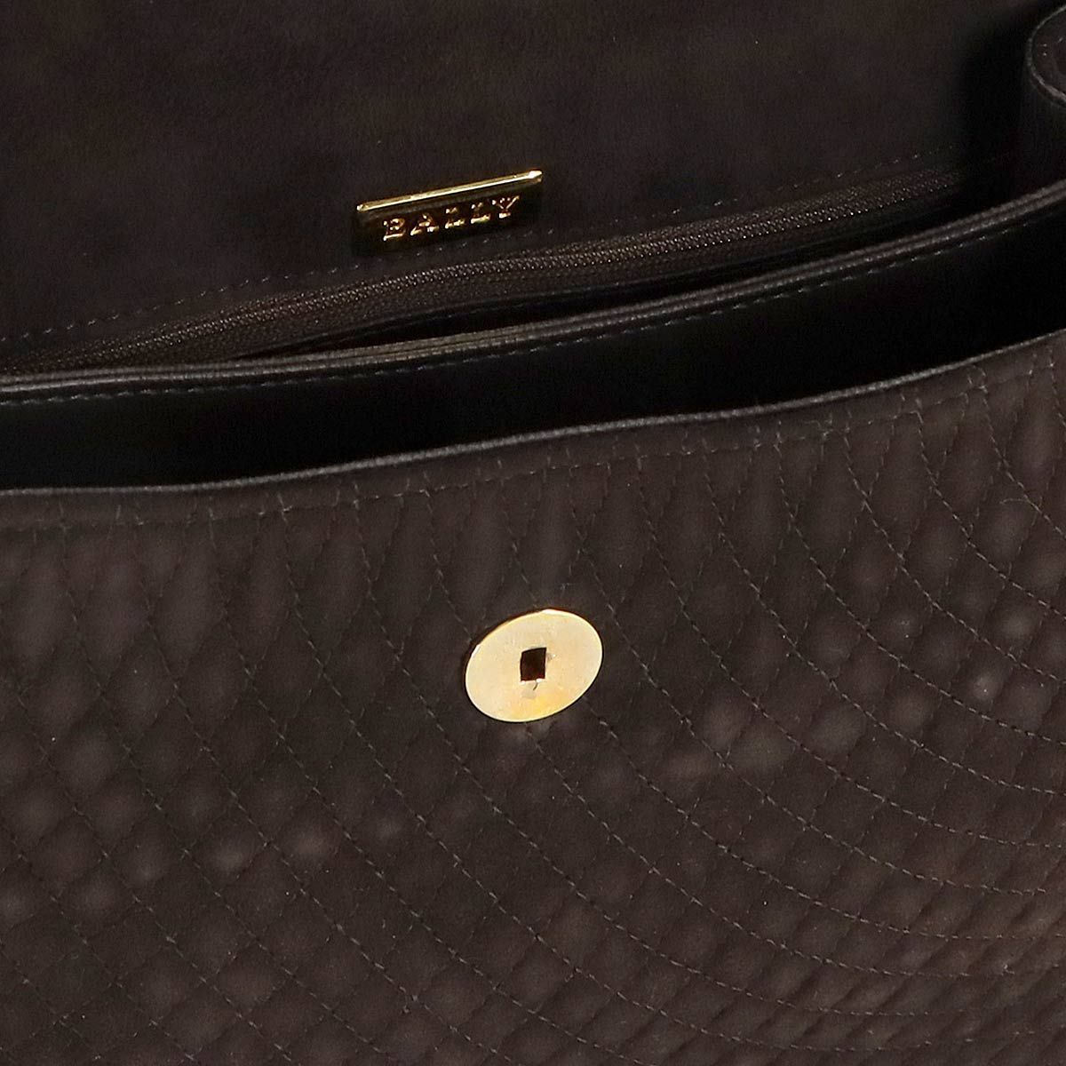 美品 バリー BALLY キルティング 2way ハンド ショルダー バッグ  