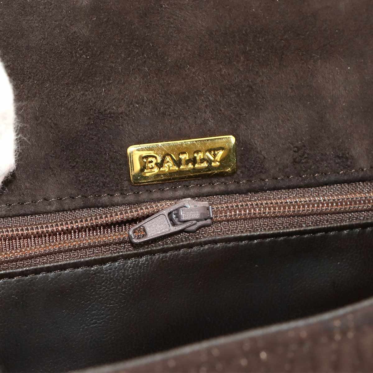 美品 バリー BALLY キルティング 2way ハンド ショルダー バッグ  