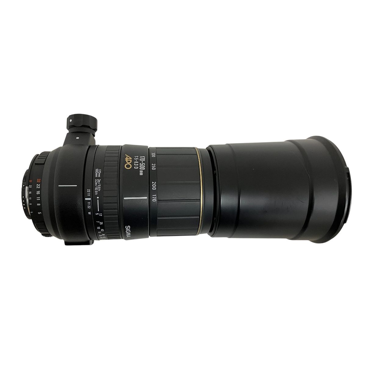 SIGMA 170-500mm F5-6.3 D APO 望遠ズームレンズ ニコン用 シグマ 超