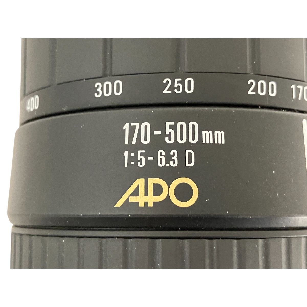 SIGMA 170-500mm F5-6.3 D APO 望遠ズームレンズ ニコン用 シグマ 超