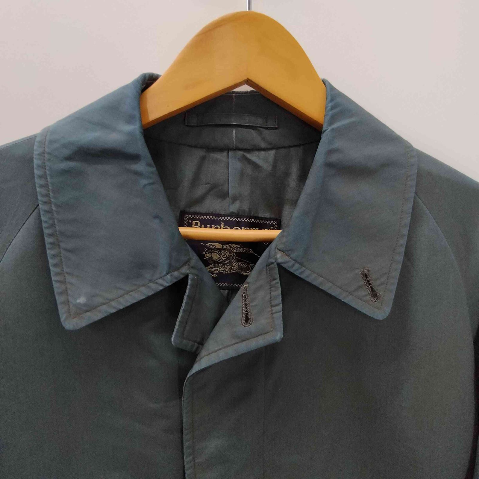 バーバリーズ BURBERRYS 90S バルマカーン ステンカラー コート 玉蟲