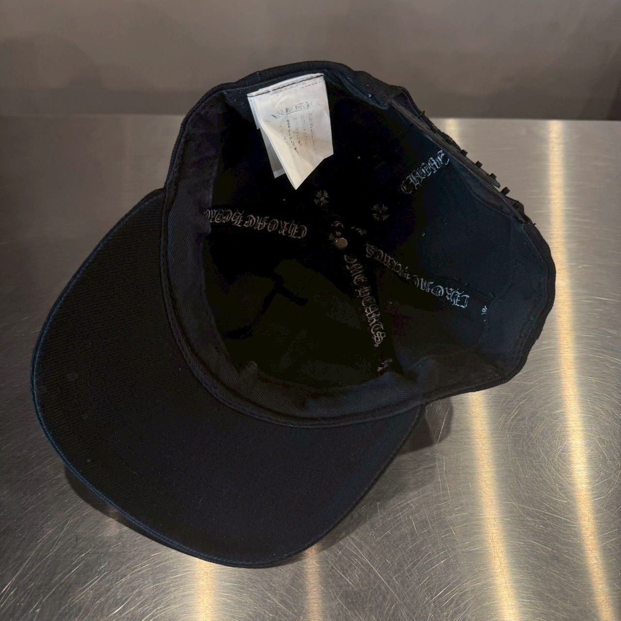 CHROME HEARTS』クロムハーツ クロス刺繍ベースボールキャップ - メルカリ