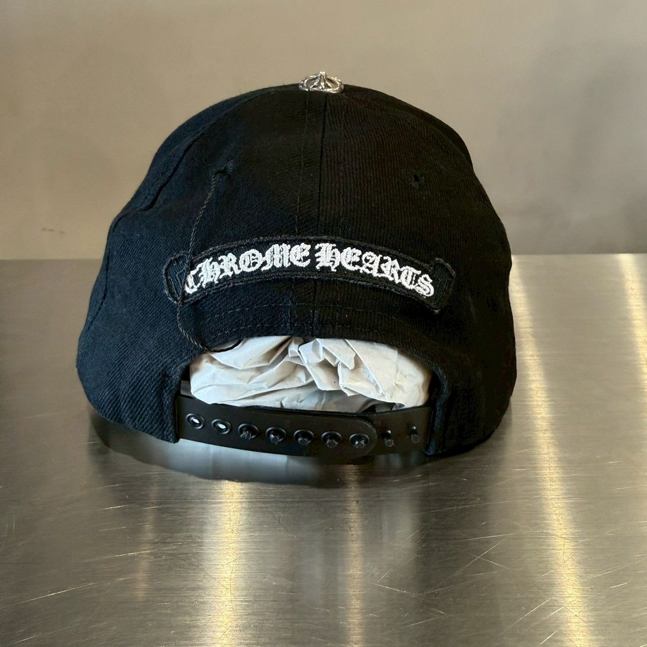 CHROME HEARTS』クロムハーツ クロス刺繍ベースボールキャップ - メルカリ