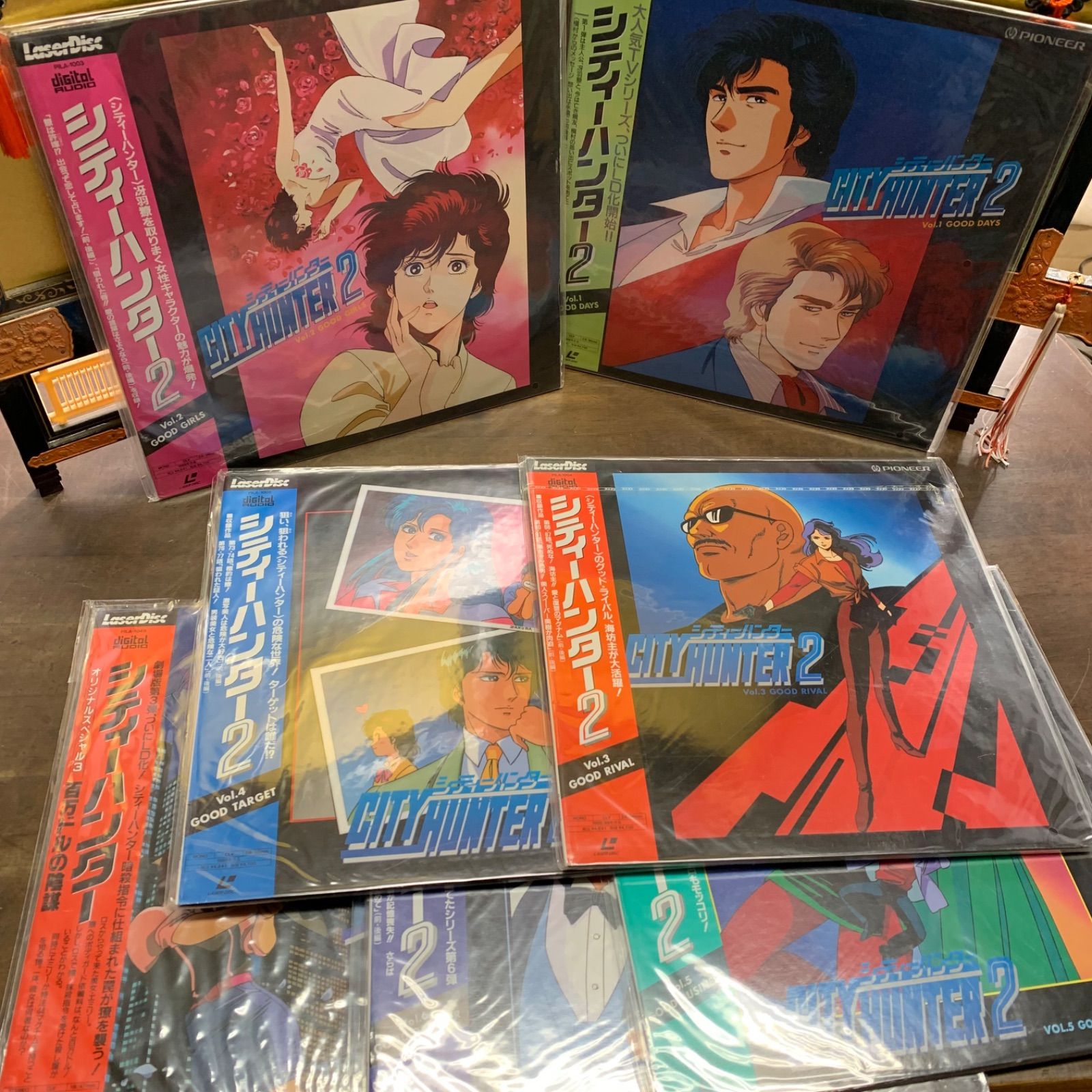 シティハンター2 LD レーザーディスク Vol.1～6+オリジナルスペシャル