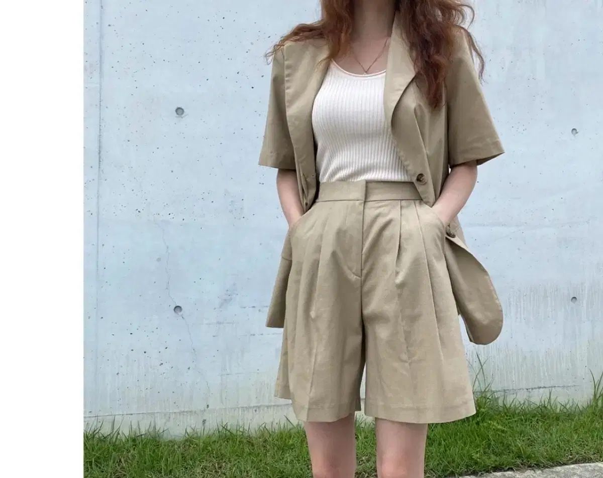 L-XL | タグ新品 | リネン85% スーツ セットアップ セット - メルカリ