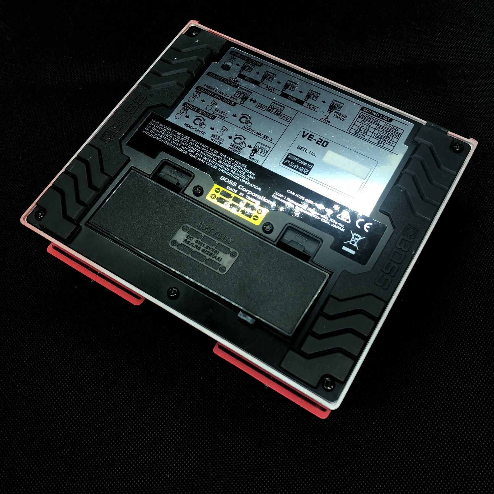 BOSS VE-20 Vocal Performer AA1JB222300 f146 - メルカリ