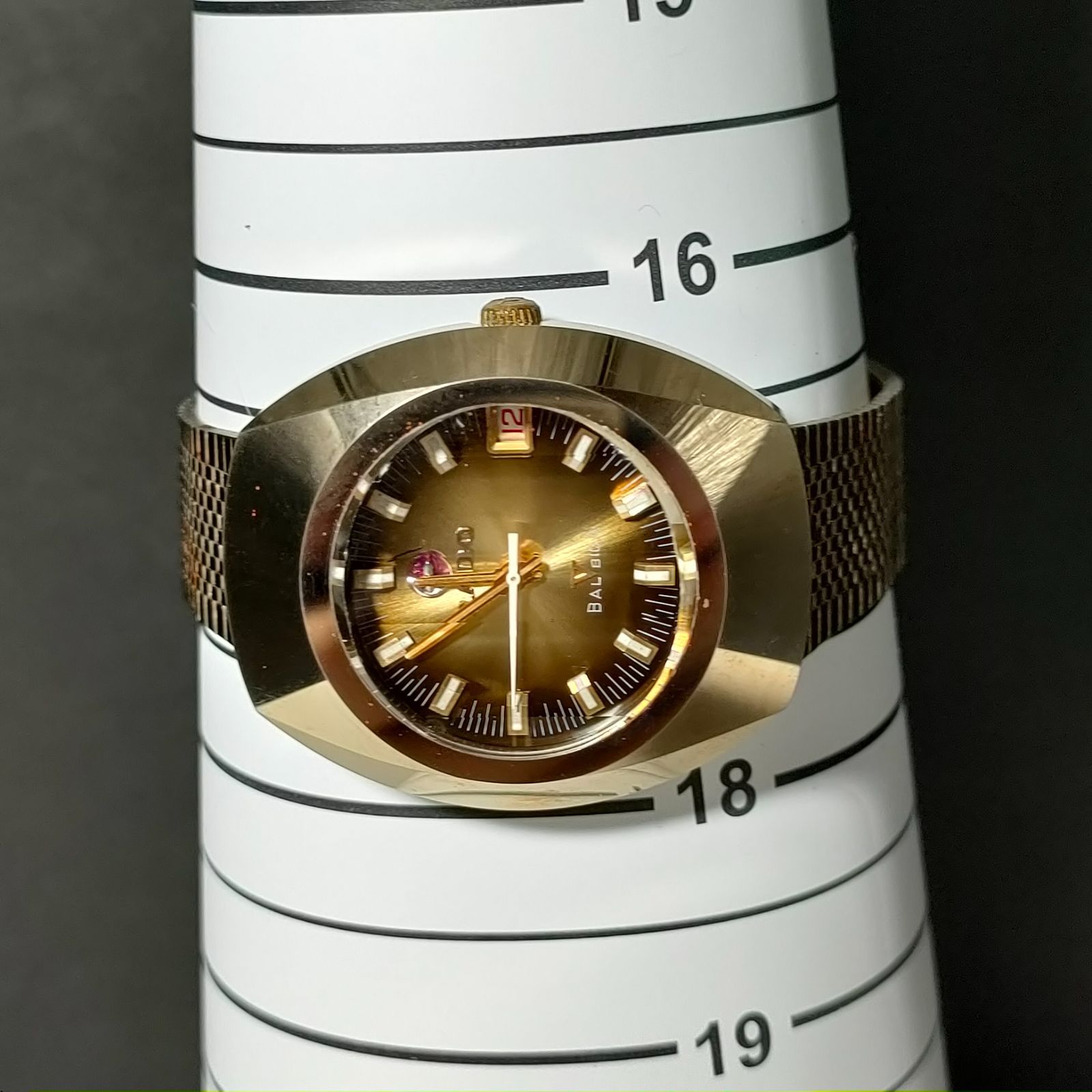 RADO ラドー BALBOA バルボア 自動巻 腕時計 ゴールド系 デイト表示