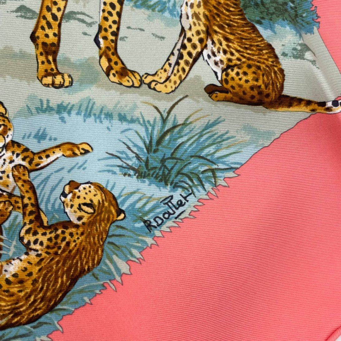 未使用品 HERMES エルメス スカーフ シルク100％ カレ90 Tanzanie