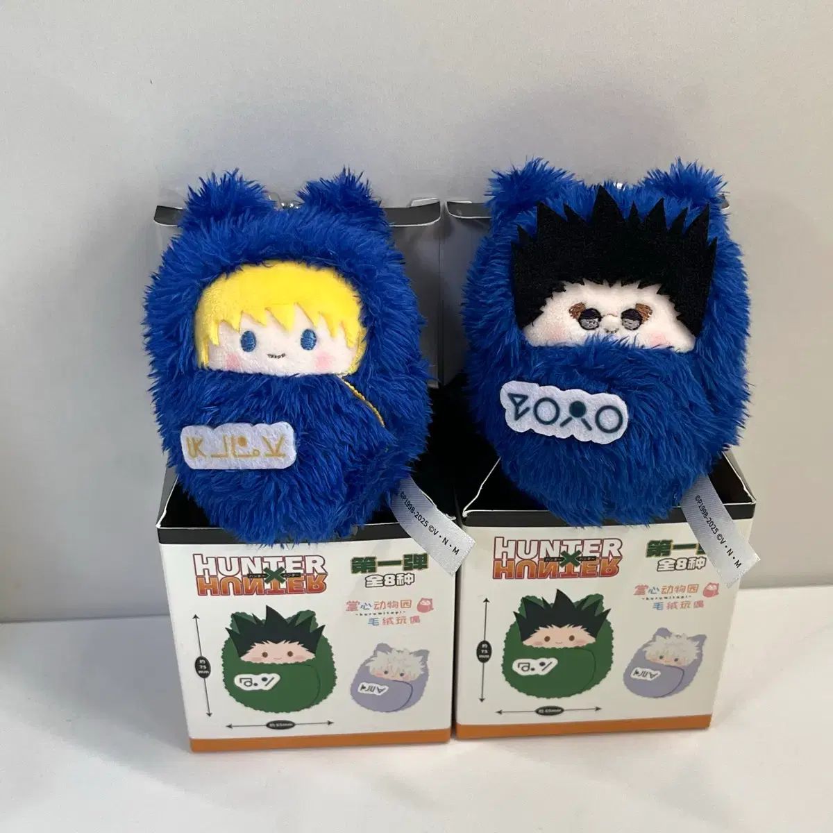 まとめ価格) HUNTER×HUNTER くるみたぴぬい クラピカ レオリオ