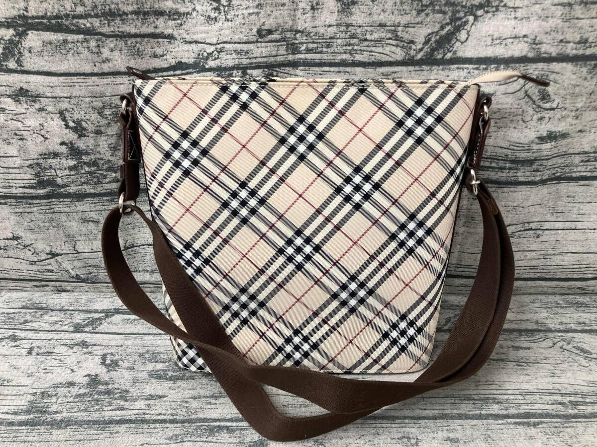 BURBERRY BLUE LABEL バーバリー ショルダーバッグ ノバチェック 日本