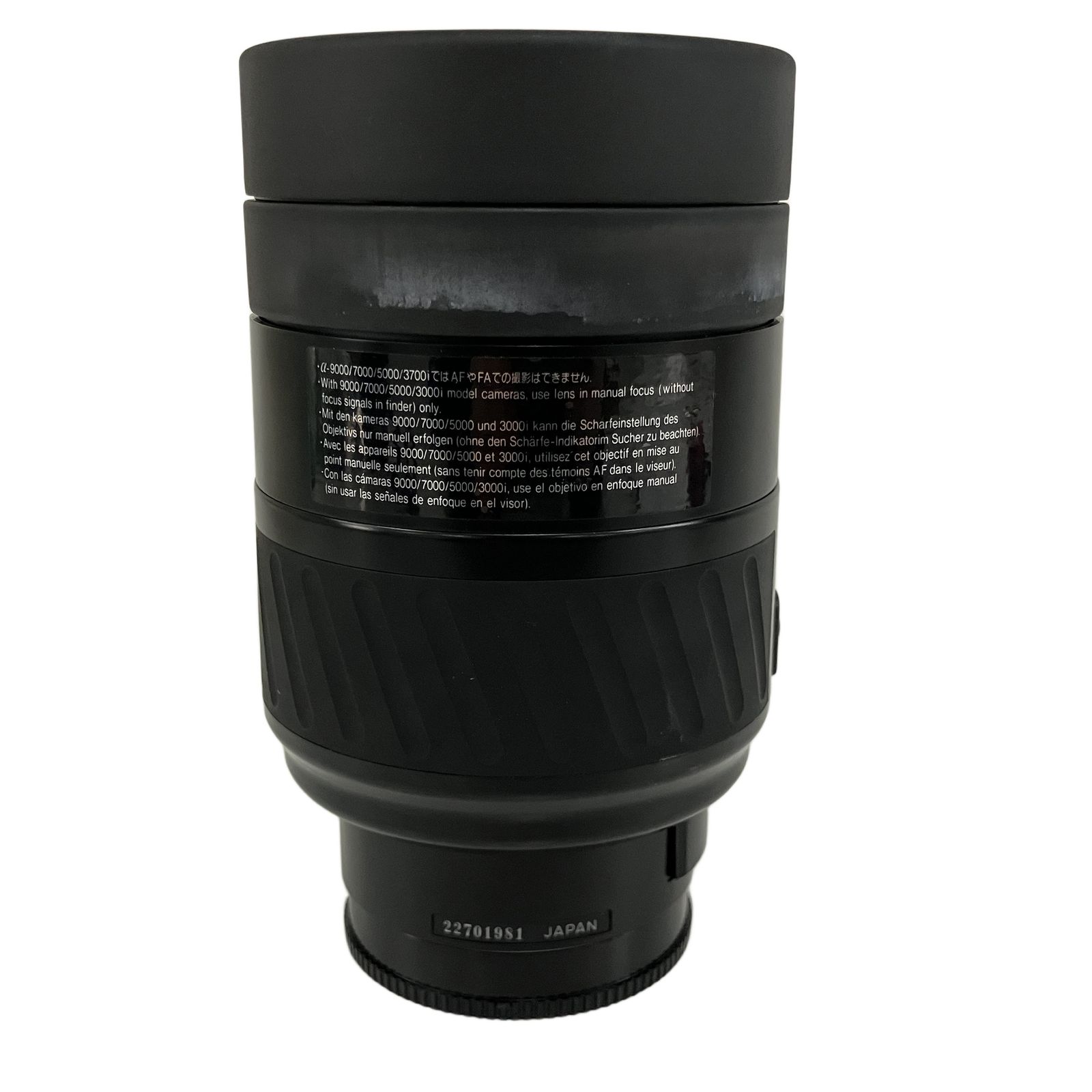 MINOLTA ミノルタ AF REFLEX 500mm 1:8 ミラーレンズ カメラ レンズ