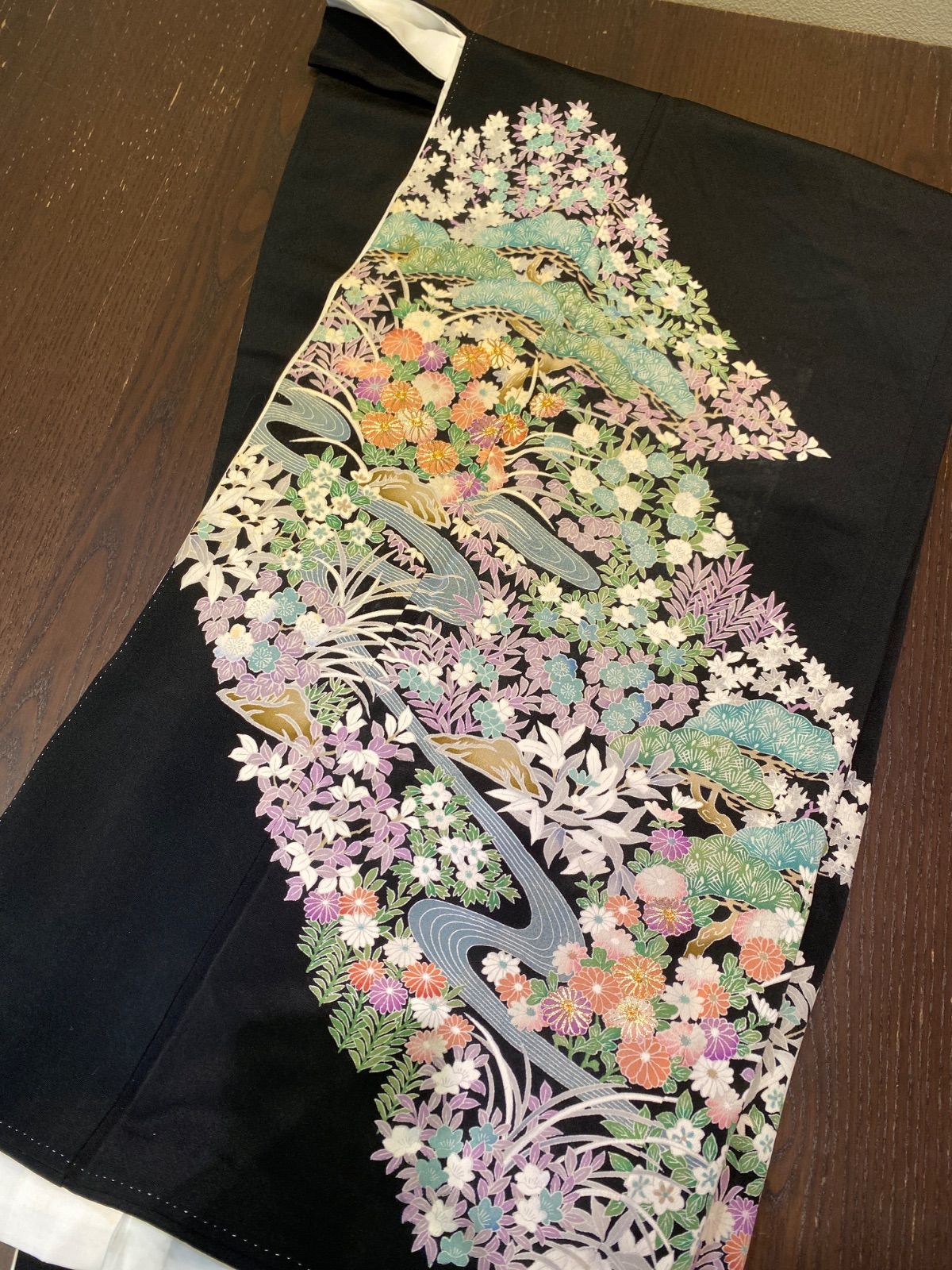 まとめ売り】正絹留袖10枚 リメイク素材 ハンドメイド向け - メルカリ