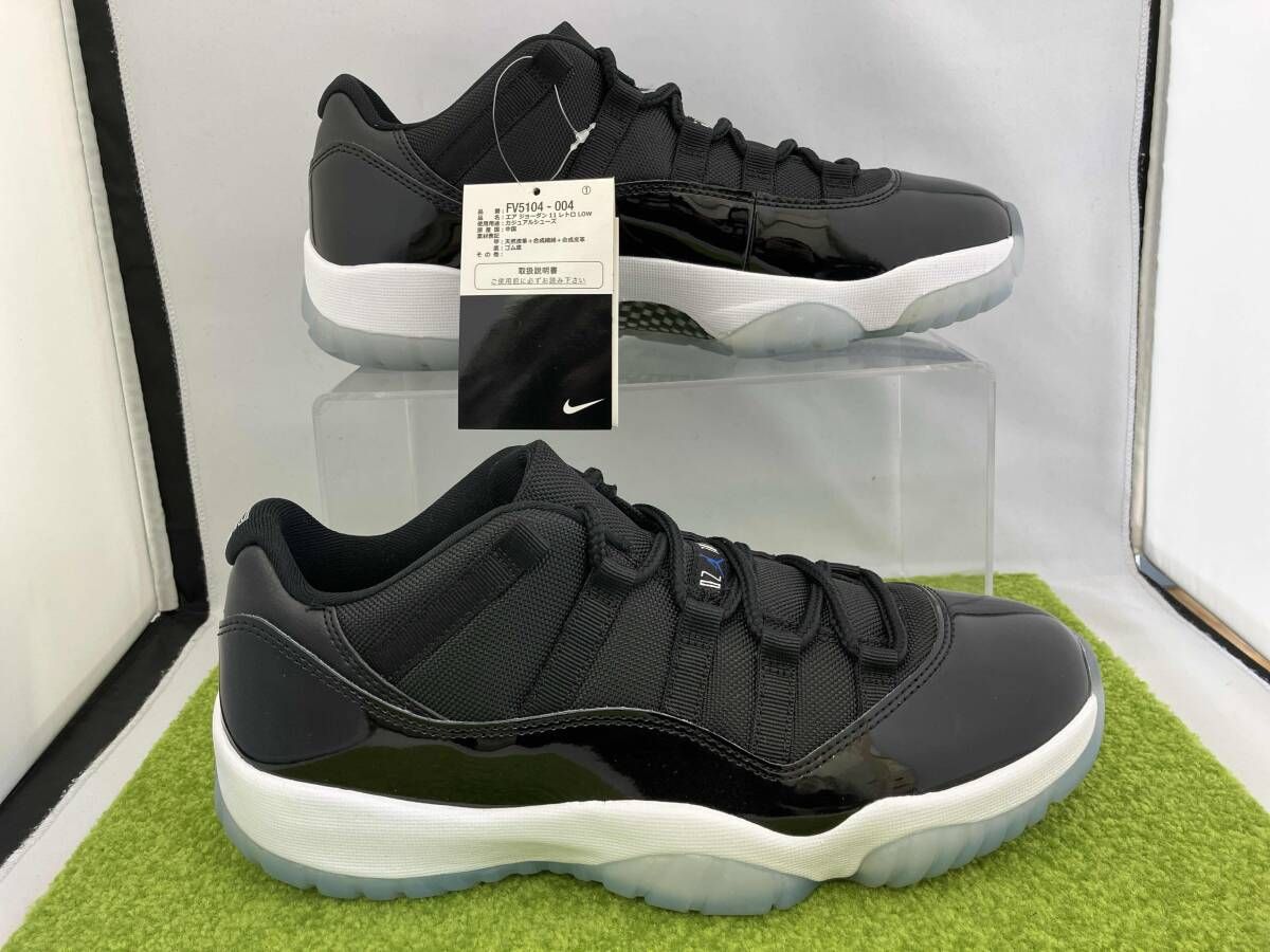 NIKE AIR JORDAN 11 RETRO LOW Black and Varsity Royal Space Jam
