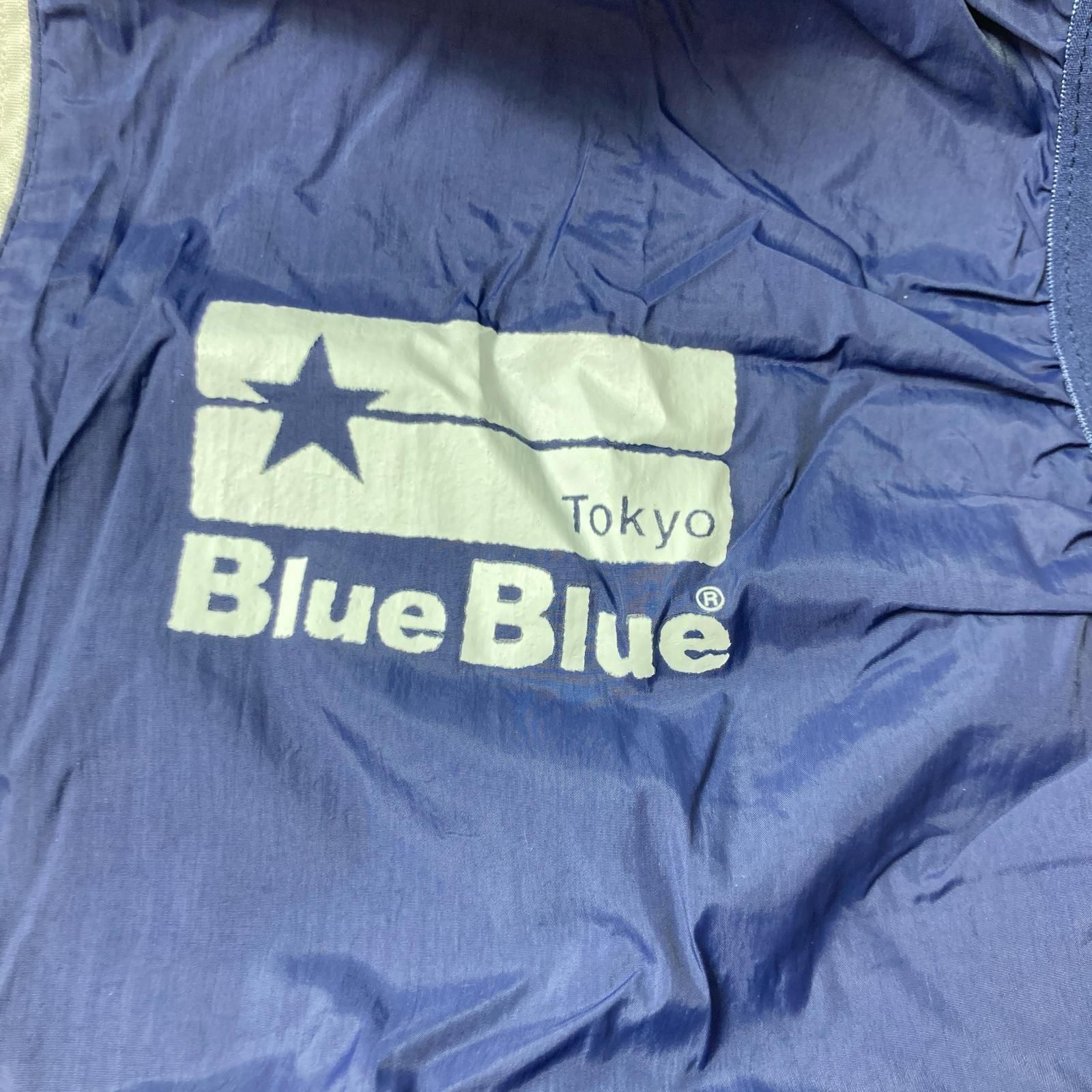 BLUE BLUE ブルーブルー ファンベスト ネイビー XL ファン付 - メルカリ