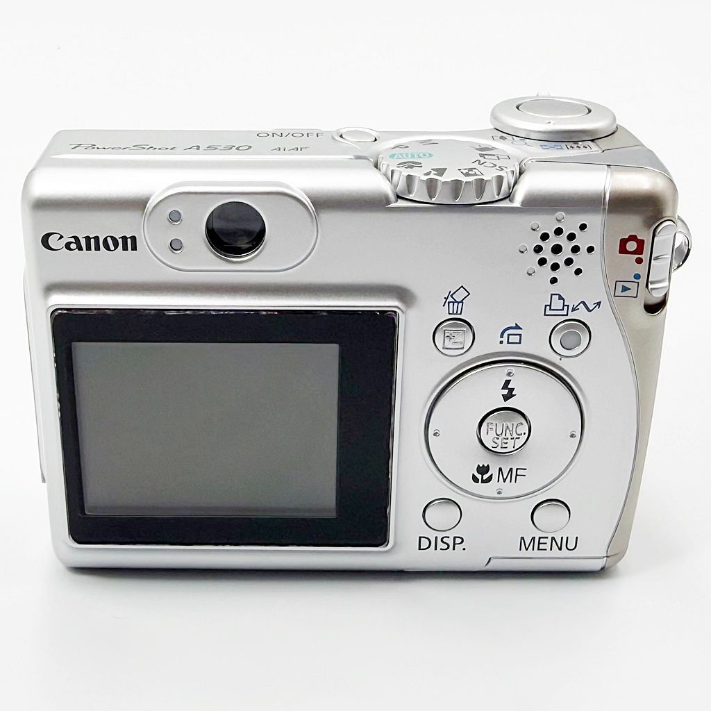 【中古カメラ】Canon Powershot A530 美品】キヤノン CANON PowerShot A530 コンデジ カメラ 中古 - メルカリ